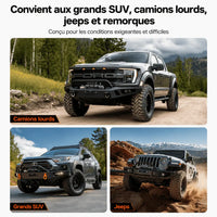 Treuil adapté aux grands SUV, camions lourds, jeeps et remorques