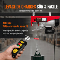 Télécommande sans fil utilisée à distance, portée annoncée de 100 m avec interrupteur d'arrêt d'urgence